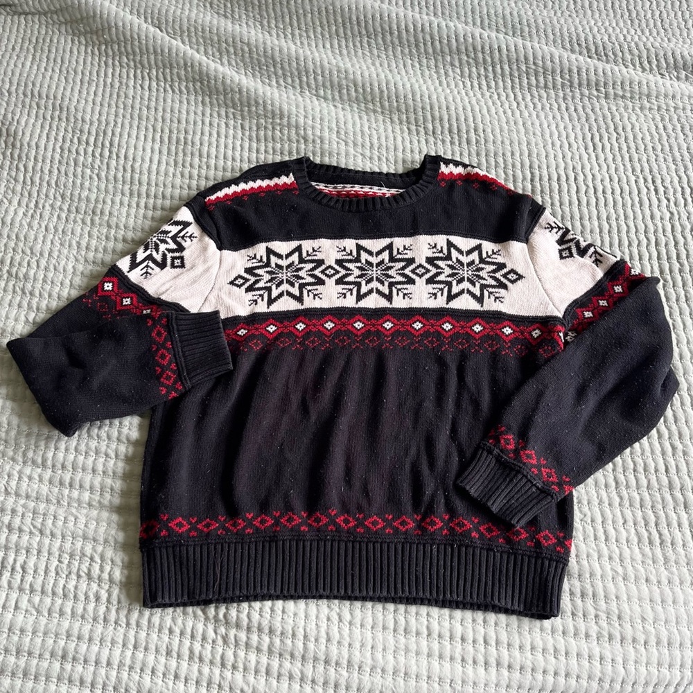Vintage Style Winter Sweater